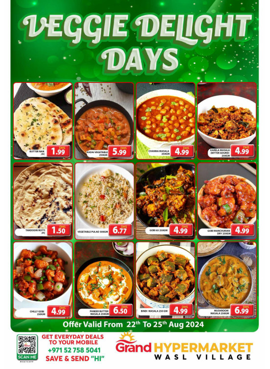 Veggie Delight Days - Wasl Village, Dubai