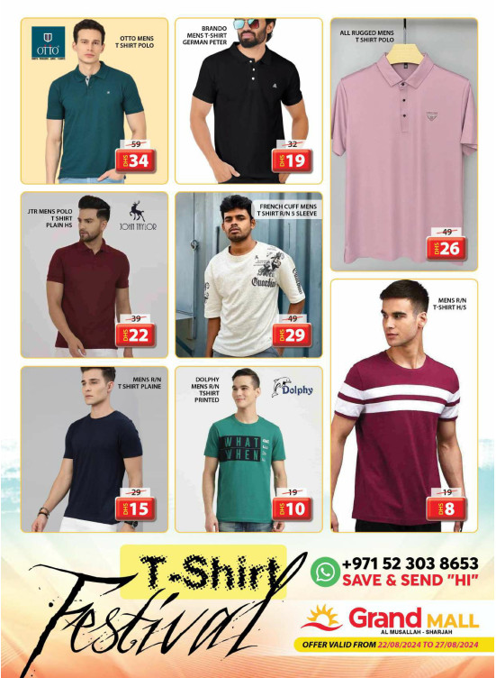 T-Shirt Festival - Grand Mall Sharjah