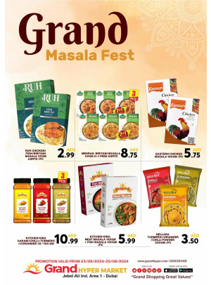 Masala Fest - Grand Hypermarket Jebel Ali