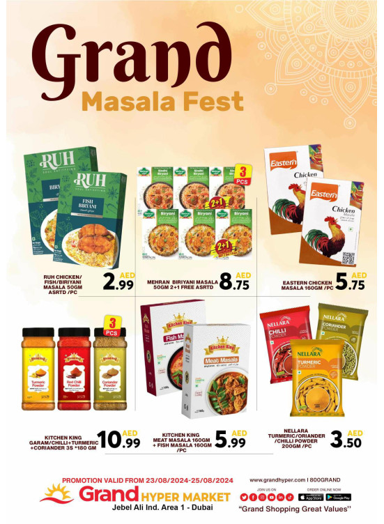Masala Fest - Grand Hypermarket Jebel Ali