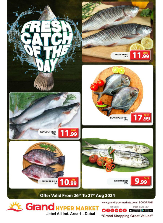 Catch of The Day - Grand Hypermarket Jebel Ali