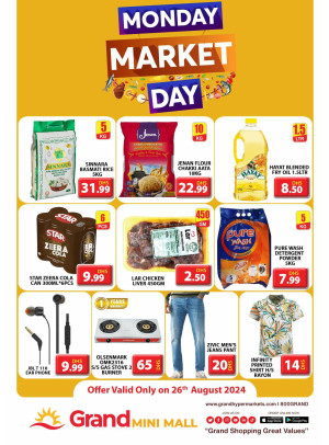 Monday Market Day - Grand Mini Mall