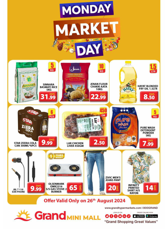 Monday Market Day - Grand Mini Mall