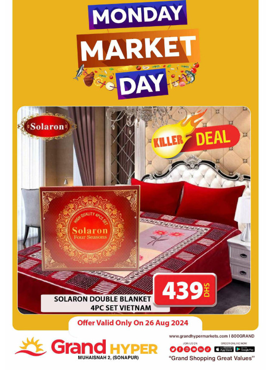 Monday Market Day - Grand Hyper Muhaisnah