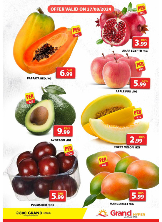 Fruitilicious Tuesday - Grand Hyper Al Khail Mall