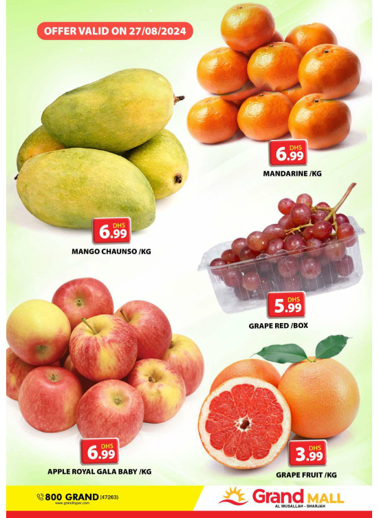 Fruitilicious Tuesday - Grand Mall Sharjah