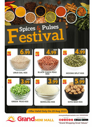 Spices & Pulses Festival - Grand Mini Mall