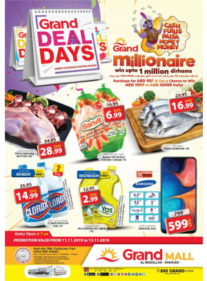 Grand Deal Days - Grand Mall Sharjah