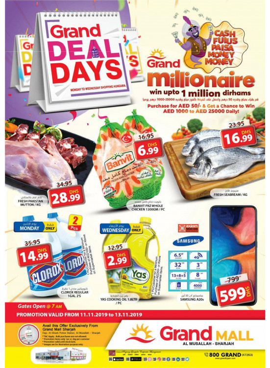 Grand Deal Days - Grand Mall Sharjah