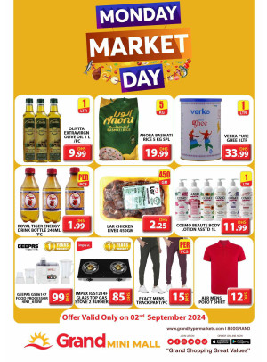 Monday Market Day - Grand Mini Mall