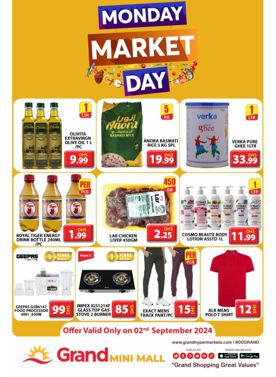 Monday Market Day - Grand Mini Mall