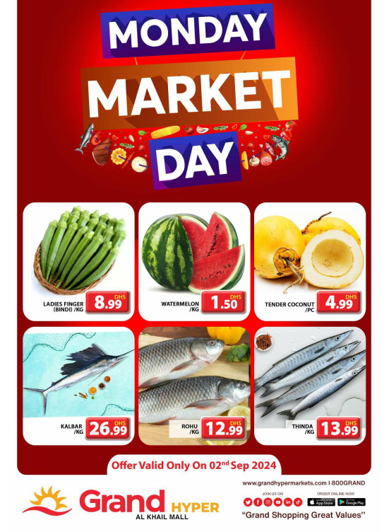 Monday Market Day - Grand Hyper Al Khail Mall