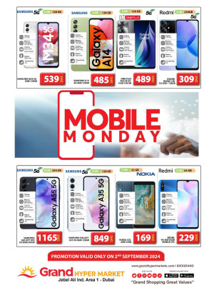Mobile Monday - Grand Hypermarket Jebel Ali