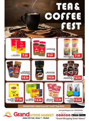 Tea & Coffee Fest - Grand Hypermarket Jebel Ali