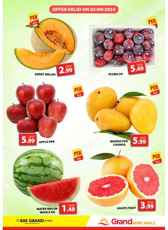 Fruitilicious Tuesday - Grand Mini Mall