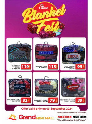 Blanket Fest - Grand Mini Mall
