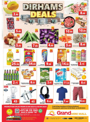 Midweek Deals - Grand Mini Mall