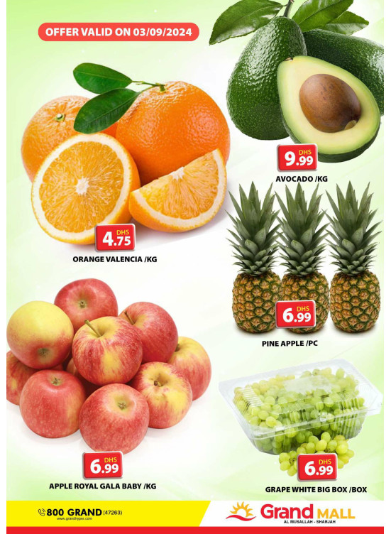 Fruitilicious Tuesday - Grand Mall Sharjah