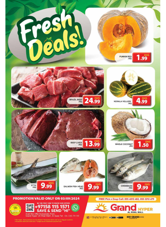 Fresh Deals - Grand Hyper Al Khail Mall