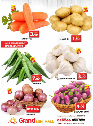 Veggie Wednesday - Grand Mini Mall