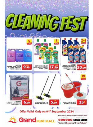 Cleaning Fest - Grand Mini Mall