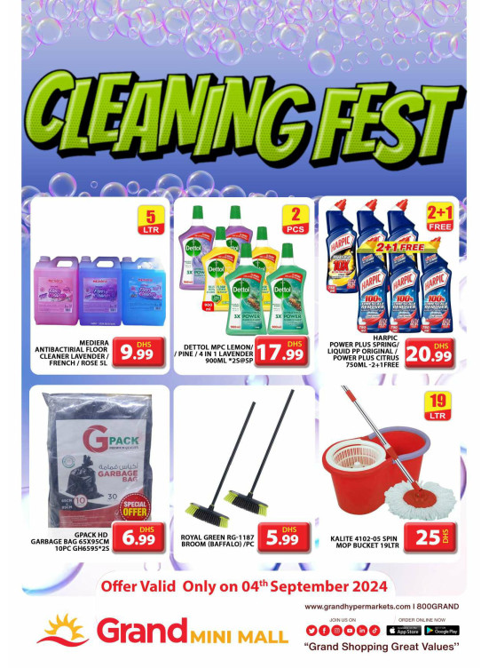 Cleaning Fest - Grand Mini Mall