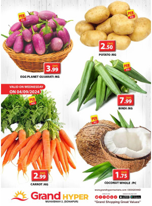 Veggie Wednesday - Grand Hyper Muhaisnah