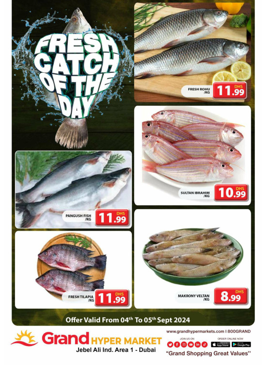 Catch of The Day - Grand Hypermarket Jebel Ali