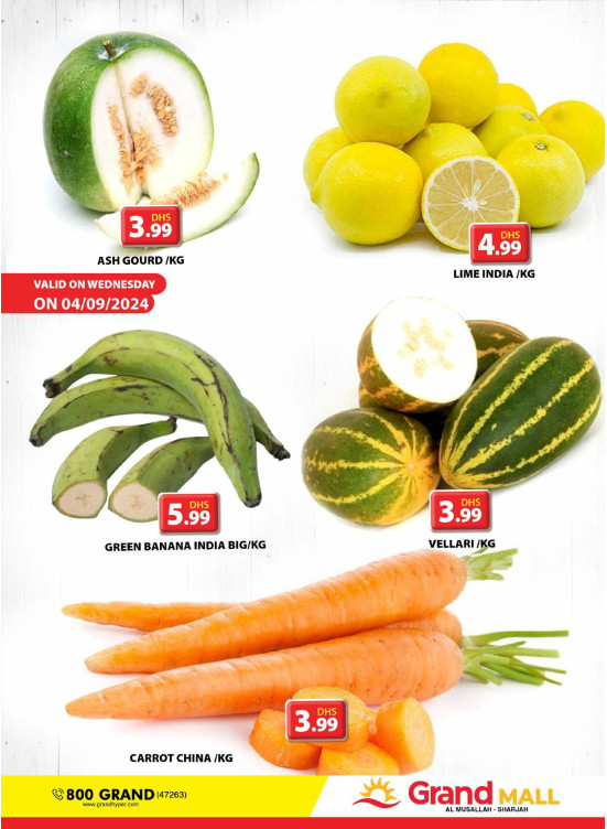 Veggie Wednesday - Grand Mall Sharjah