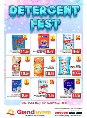 Detergent Fest - Grand Hyper Muhaisnah