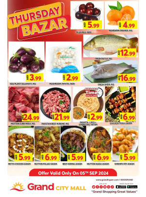 Thursday Bazar - Grand City Mall
