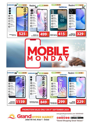 Mobile Monday - Grand Hypermarket Jebel Ali