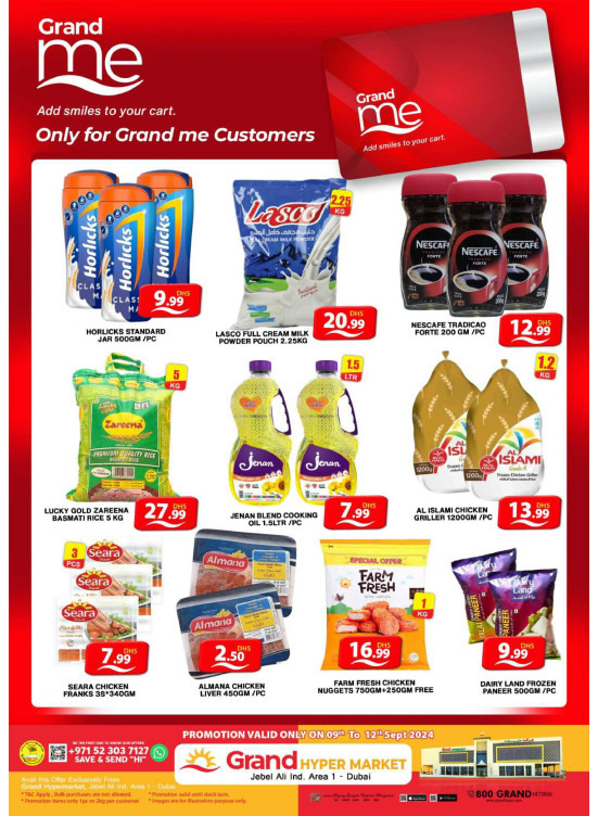 Grand Me Deals - Grand Hypermarket Jebel Ali