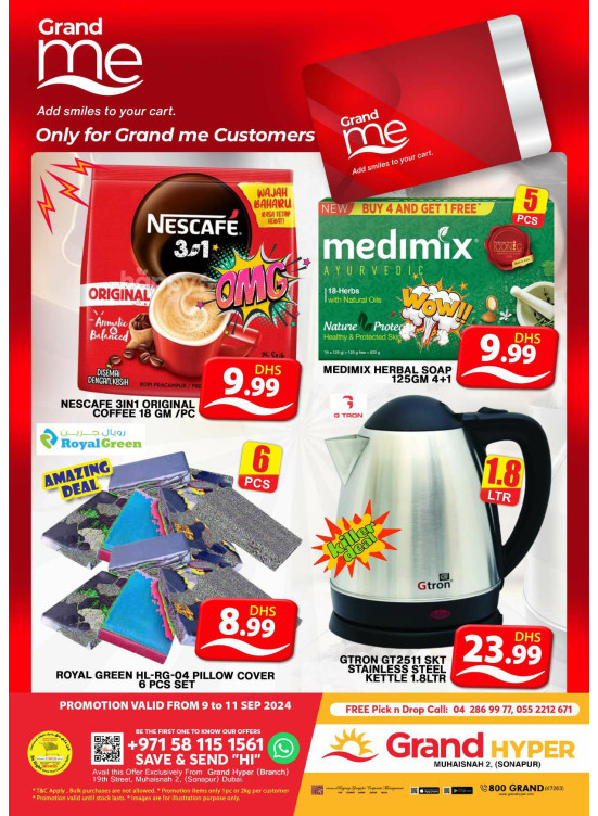 Grand Me Deals - Grand Hyper Muhaisnah