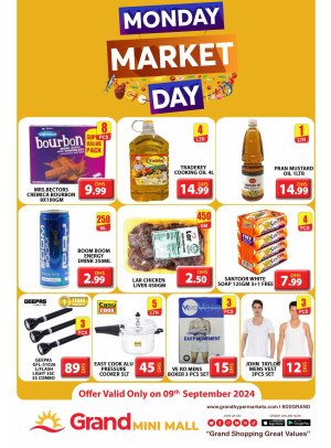 Monday Market Day - Grand Mini Mall