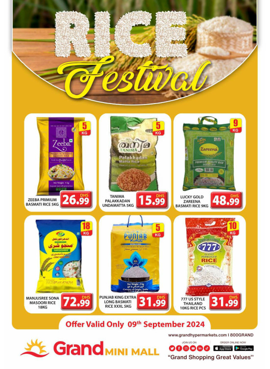 Rice Festival - Grand Mini Mall