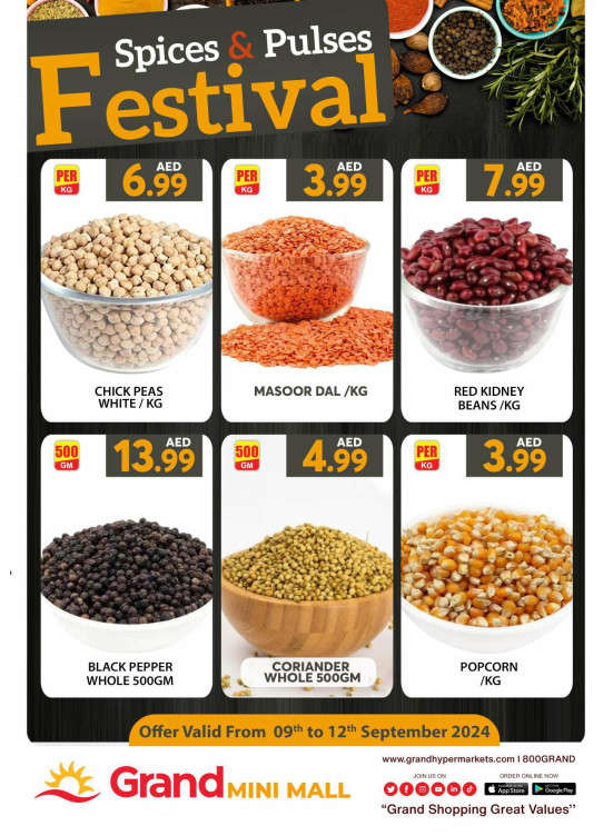 Spices & Pulses Festival - Grand Mini Mall