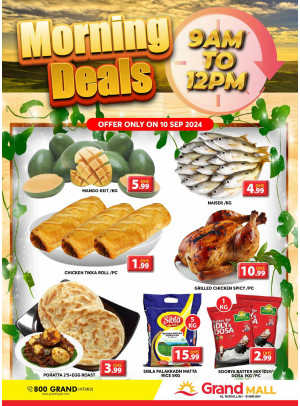 Morning Deals - Grand Mall Sharjah