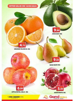 Fruitilicious Tuesday - Grand Mall Sharjah