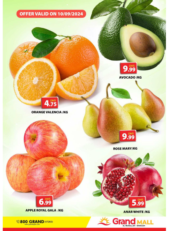 Fruitilicious Tuesday - Grand Mall Sharjah