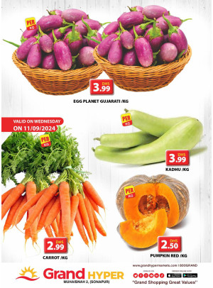 Veggie Wednesday - Grand Hyper Muhaisnah