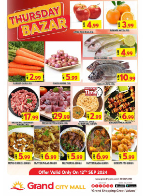 Thursday Bazar - Grand City Mall