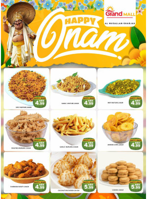 Onam Deals - Grand Mall Sharjah