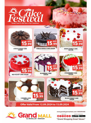 Cake Festival - Grand Mall Sharjah