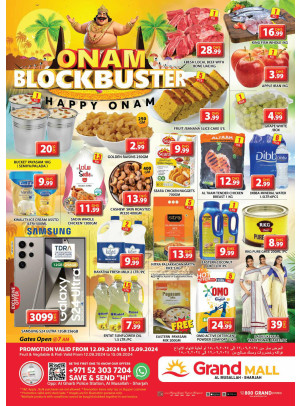 Weekend Deals - Grand Mall Sharjah