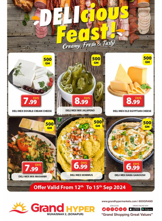 Delicious Feast - Grand Hyper Muhaisnah