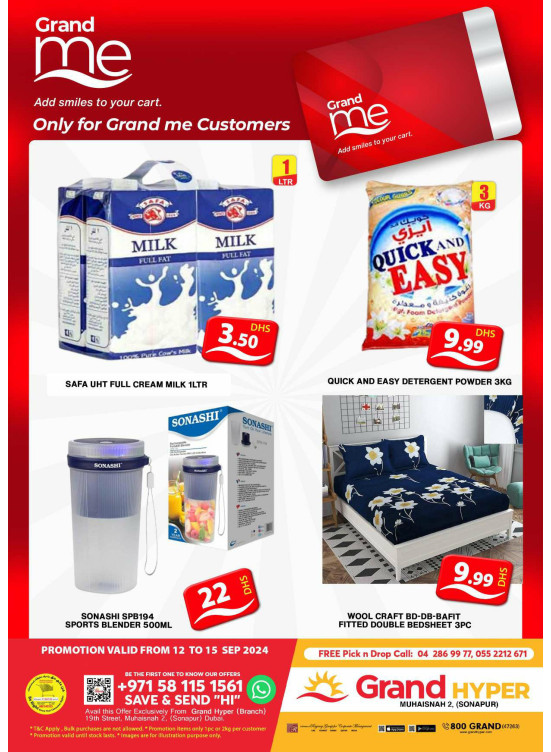 Grand Me Deals - Grand Hyper Muhaisnah