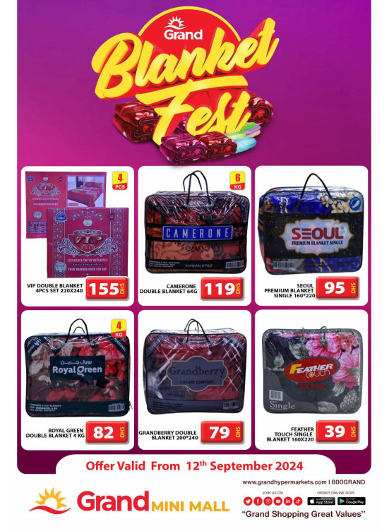 Blanket Fest - Grand Mini Mall