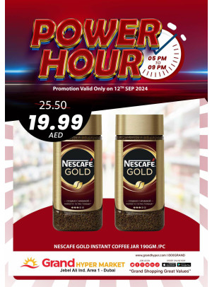 Power Hour - Grand Hypermarket Jebel Ali