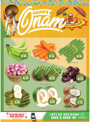 Happy Onam - Grand City Mall